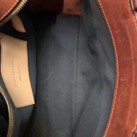 Preloved Dooney & Bourke Brown Leather Alto Collection Bag made in Italy - Picture 7 of 16